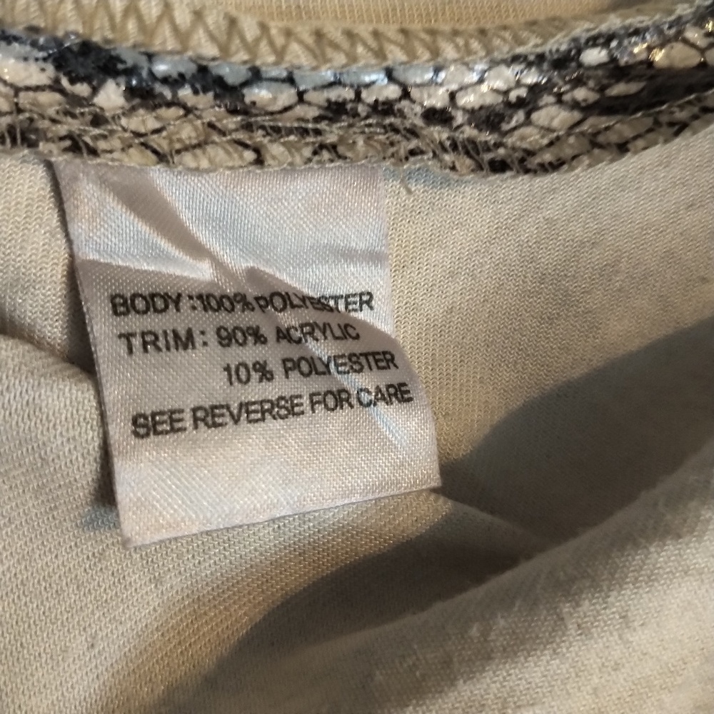 Exclusively Misook Snakeskin Textured Jacket L - Picture 5 of 6